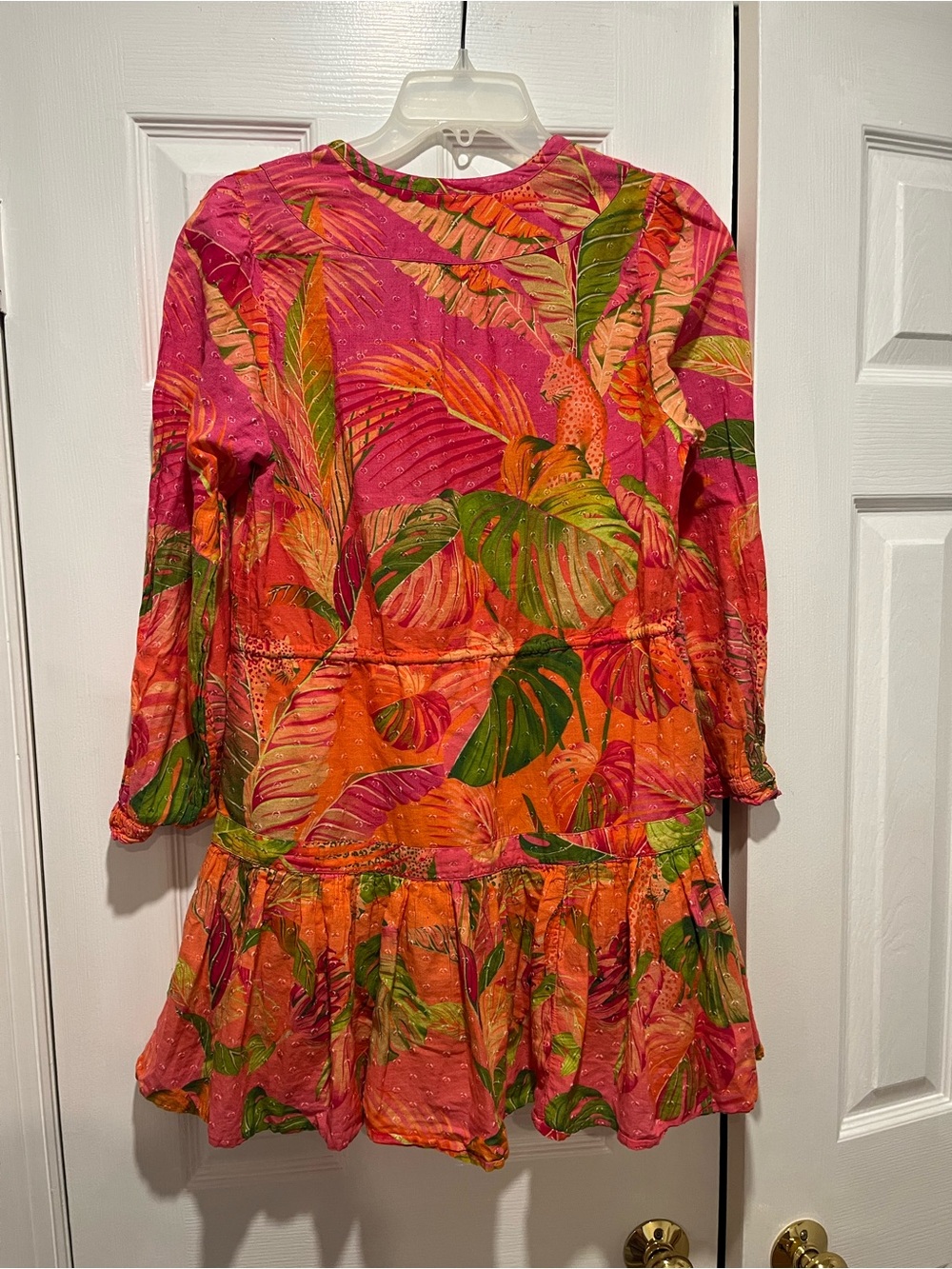 FARM Rio Pink & Orange Tropical Mini Dress - Picture 3 of 10